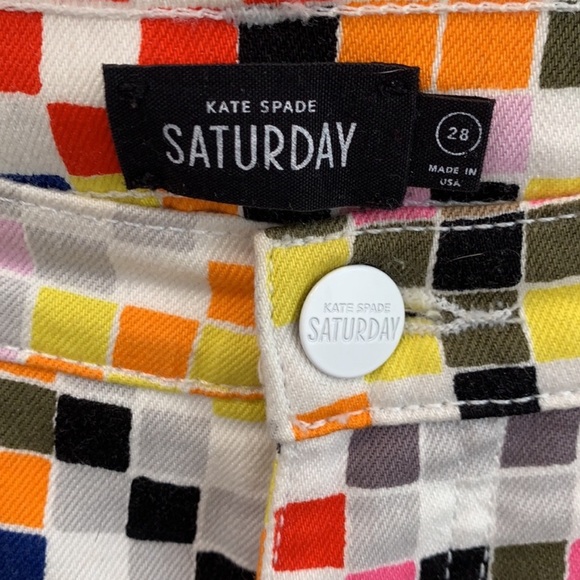 Kate Spade Saturday Colorful jeans EUC - Picture 2 of 5